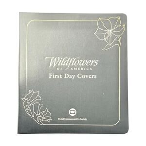 1992 Wildflowers of America Complete 50 State First Day Cover Stamps & Album